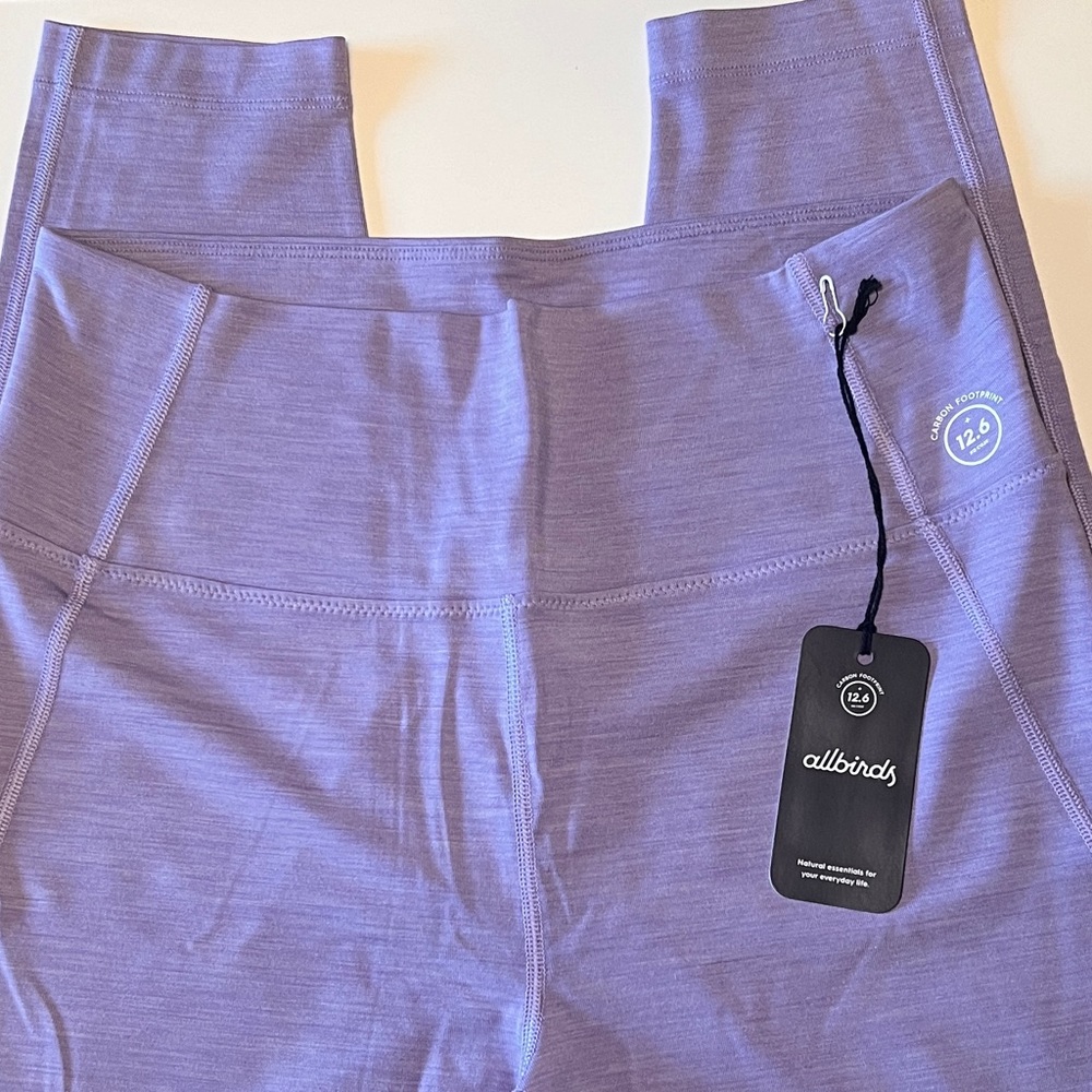 NWT ‼️ ALLBIRDS Natural Flow Legging in Purple Hush Retails for $98! - Picture 1 of 14